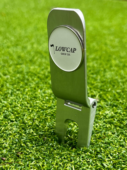 Folding Divot Repair Tool